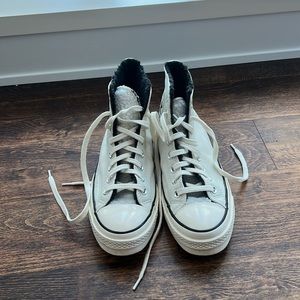 Fleece lined Converse High tops